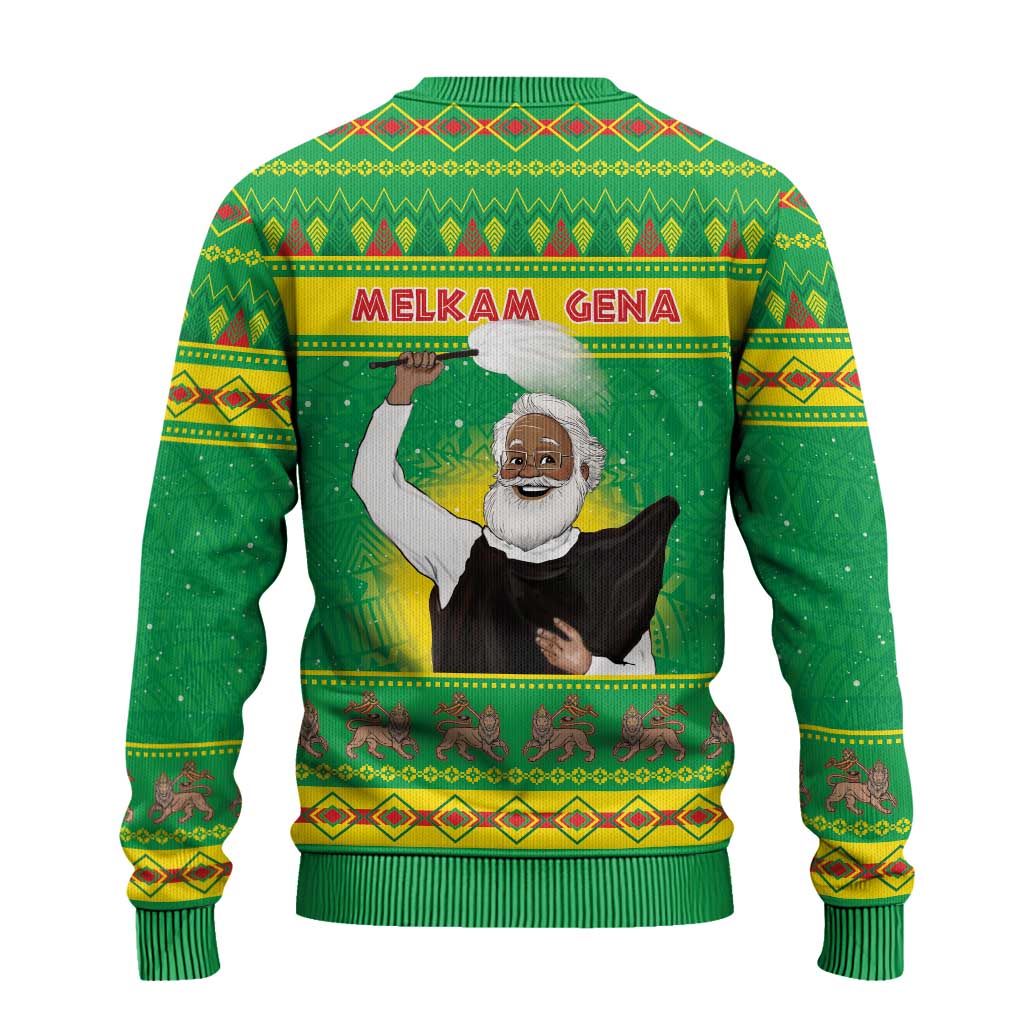 Ethiopia Christmas Ugly Christmas Sweater Melkam Gena Yegena Abat LT05 - Wonder Print Shop