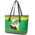 Ethiopia Christmas Leather Tote Bag Melkam Gena Yegena Abat LT05 - Wonder Print Shop