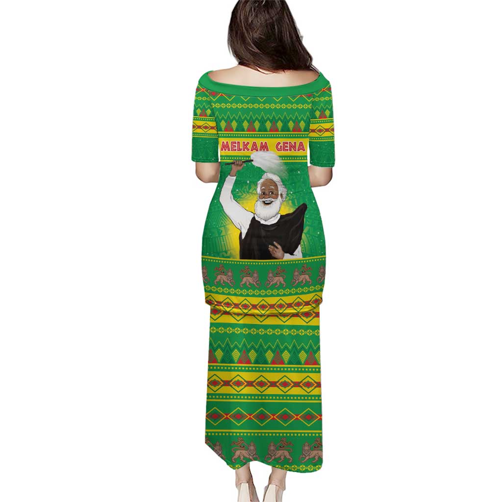 Ethiopia Christmas Puletasi Melkam Gena Yegena Abat LT05 - Wonder Print Shop