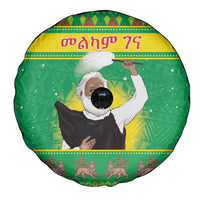 Ethiopia Christmas Spare Tire Cover Melkam Gena Yegena Abat LT05 - Wonder Print Shop