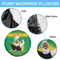 Ethiopia Christmas Spare Tire Cover Melkam Gena Yegena Abat LT05 - Wonder Print Shop