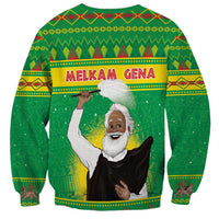 Ethiopia Christmas Sweatshirt Melkam Gena Yegena Abat LT05 - Wonder Print Shop
