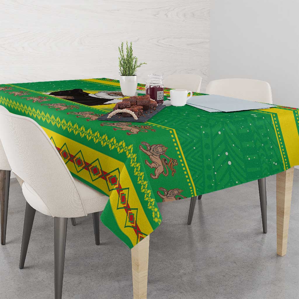 Ethiopia Christmas Tablecloth Melkam Gena Yegena Abat LT05 - Wonder Print Shop