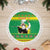 Ethiopia Christmas Tree Skirt Melkam Gena Yegena Abat LT05 - Wonder Print Shop