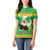 Ethiopia Christmas Women Polo Shirt Melkam Gena Yegena Abat LT05 - Wonder Print Shop