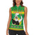 Ethiopia Christmas Women Sleeveless Polo Shirt Melkam Gena Yegena Abat LT05 - Wonder Print Shop