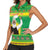 Ethiopia Christmas Women Sleeveless Polo Shirt Melkam Gena Yegena Abat LT05 - Wonder Print Shop