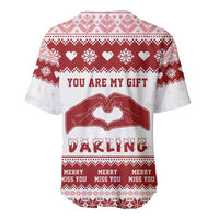 Romantic Christmas Baseball Jersey My Only Wish For Xmas Is You LT05 - Wonder Print Shop