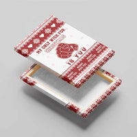 Romantic Christmas Canvas Wall Art My Only Wish For Xmas Is You LT05 - Wonder Print Shop