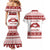Romantic Christmas Couples Matching Mermaid Dress and Hawaiian Shirt My Only Wish For Xmas Is You LT05 - Wonder Print Shop