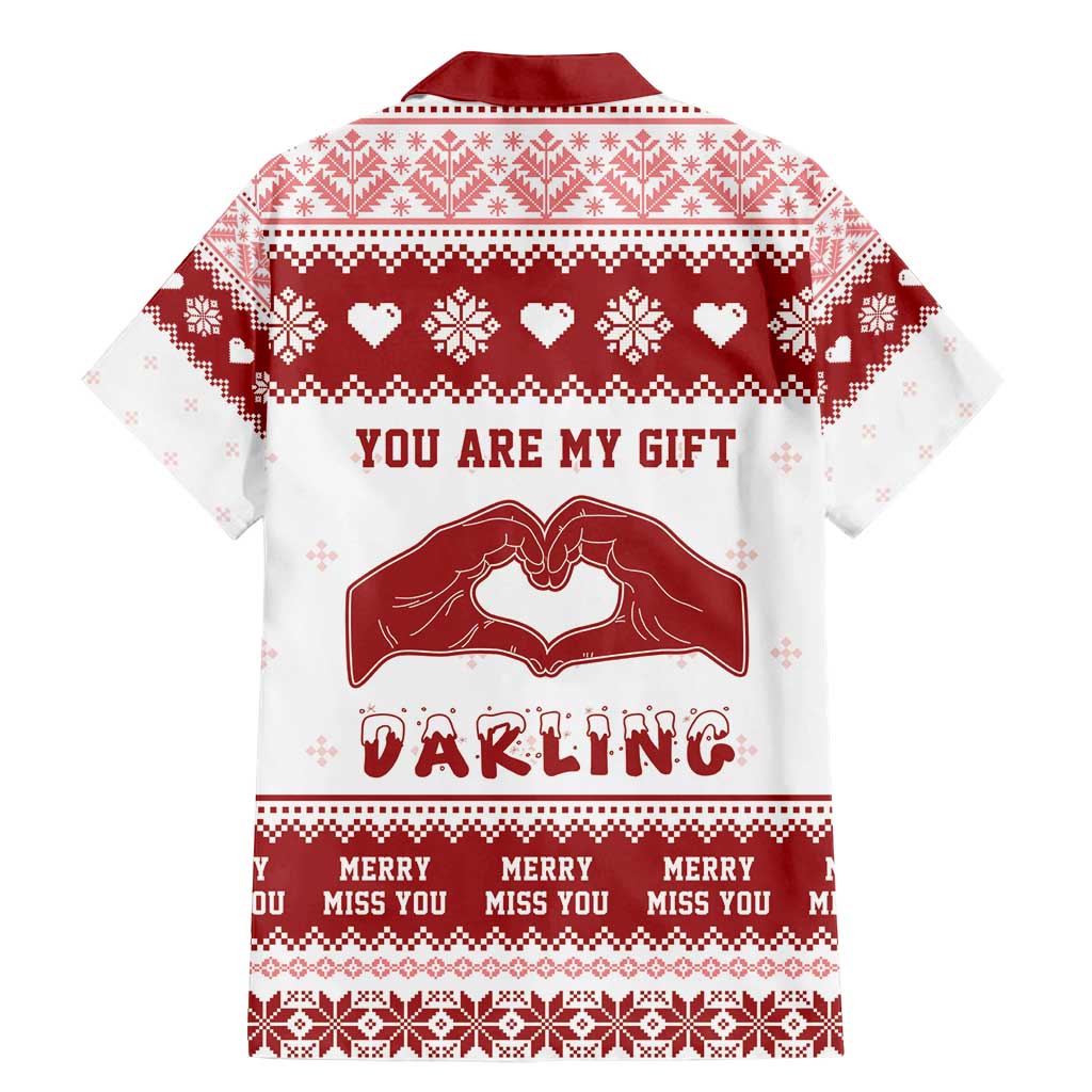 Romantic Christmas Family Matching Mermaid Dress and Hawaiian Shirt My Only Wish For Xmas Is You LT05 - Wonder Print Shop