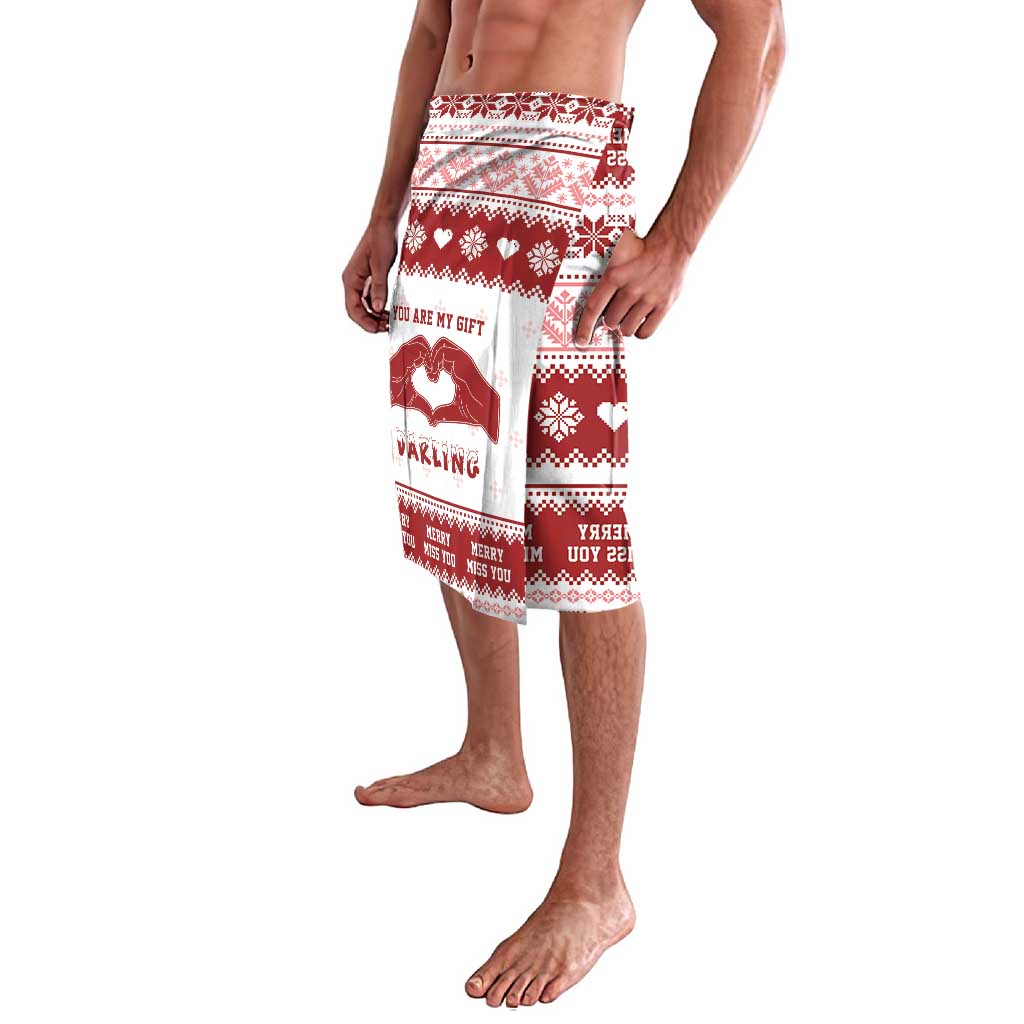 Romantic Christmas Lavalava My Only Wish For Xmas Is You LT05 - Wonder Print Shop