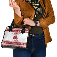 Romantic Christmas Shoulder Handbag My Only Wish For Xmas Is You