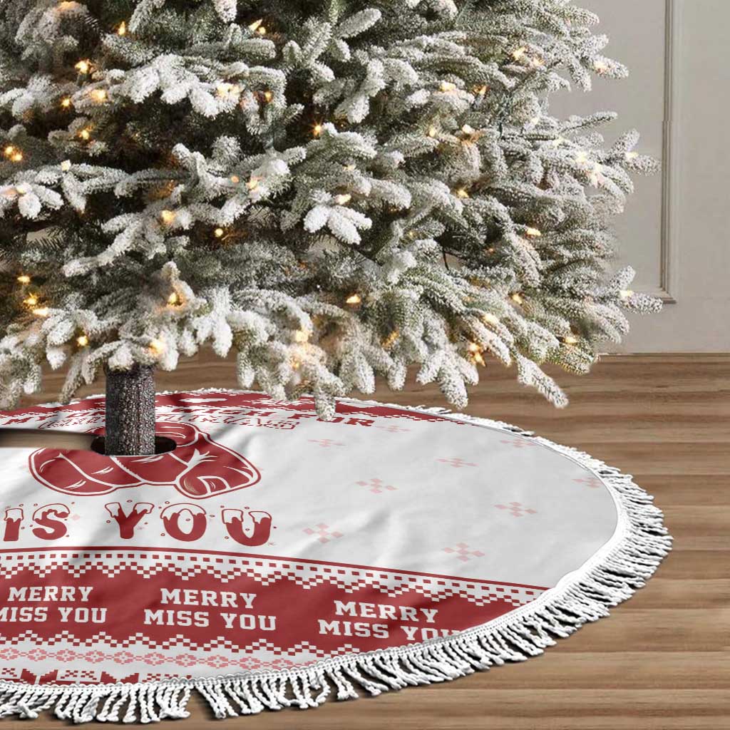 Romantic Christmas Tree Skirt My Only Wish For Xmas Is You LT05 - Wonder Print Shop
