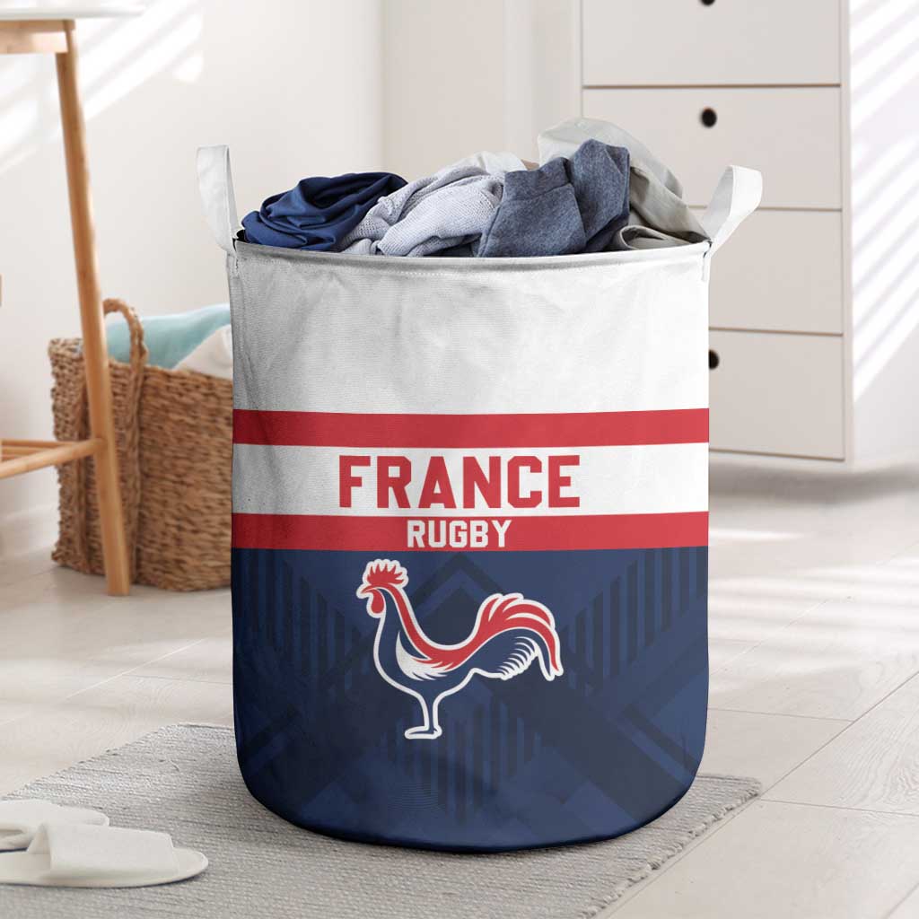 France Rugby Laundry Basket Go Les Bleus Simple Style - Wonder Print Shop
