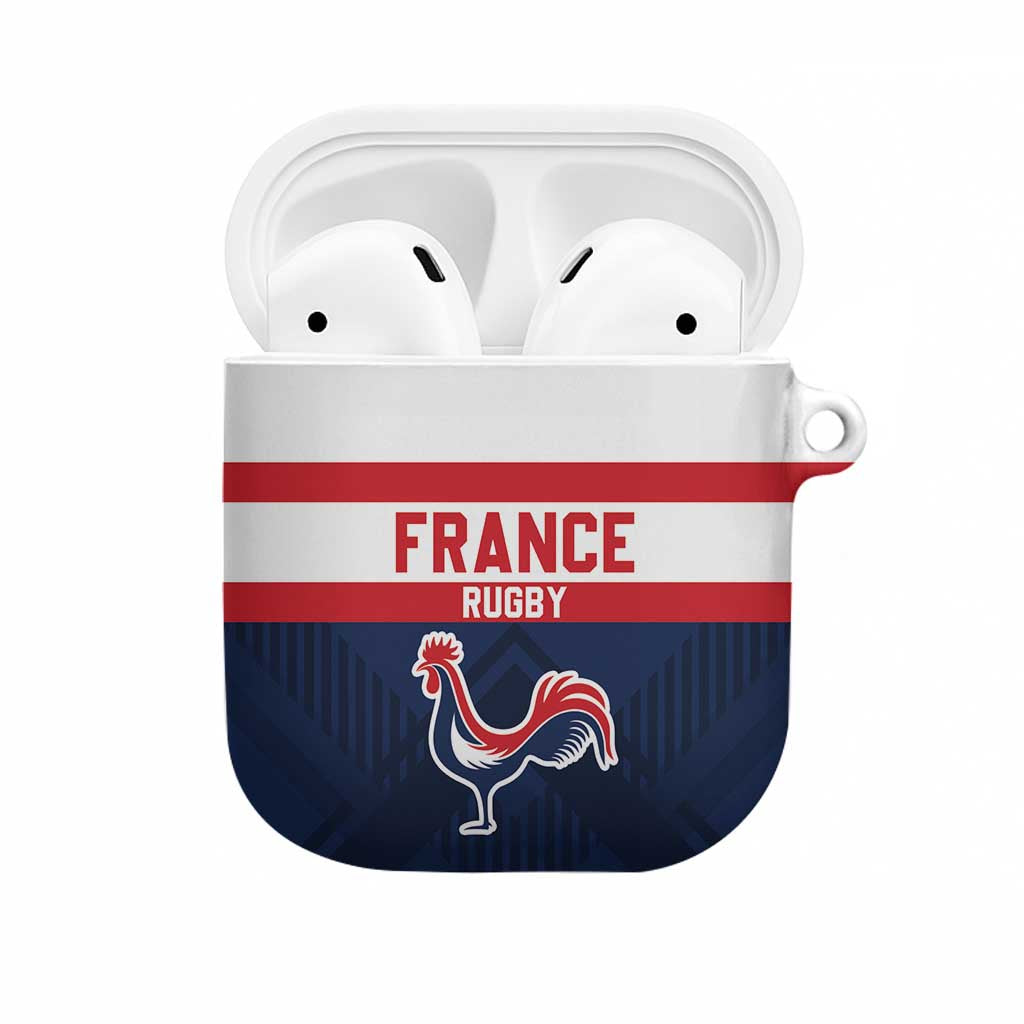 France Rugby AirPods Case Go Les Bleus Simple Style - Wonder Print Shop