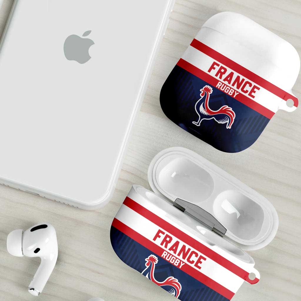 France Rugby AirPods Case Go Les Bleus Simple Style - Wonder Print Shop