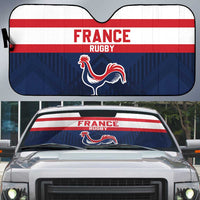 France Rugby Auto Sun Shade Go Les Bleus Simple Style - Wonder Print Shop