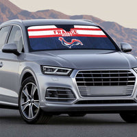 France Rugby Auto Sun Shade Go Les Bleus Simple Style - Wonder Print Shop