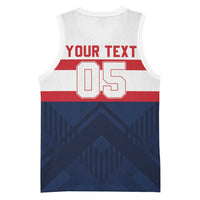 France Rugby Custom Basketball Jersey Go Les Bleus Simple Style - Wonder Print Shop