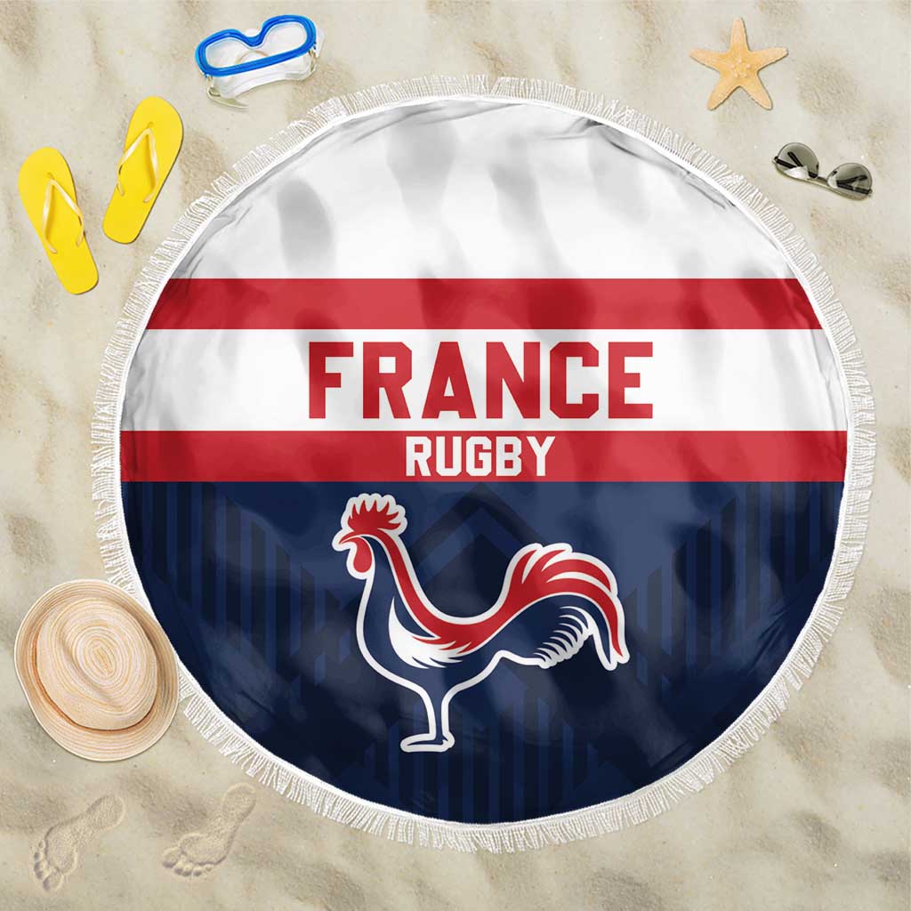 France Rugby Beach Blanket Go Les Bleus Simple Style - Wonder Print Shop