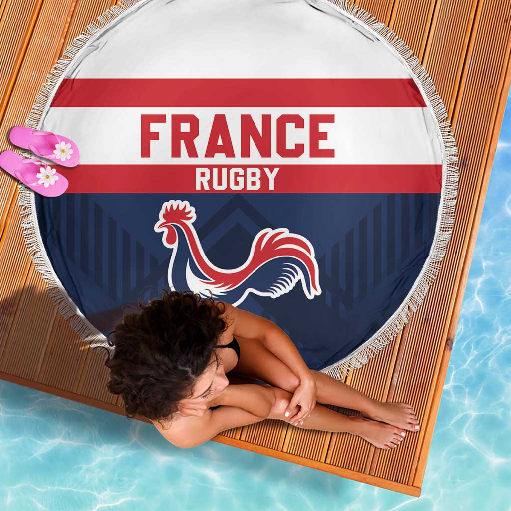 France Rugby Beach Blanket Go Les Bleus Simple Style - Wonder Print Shop