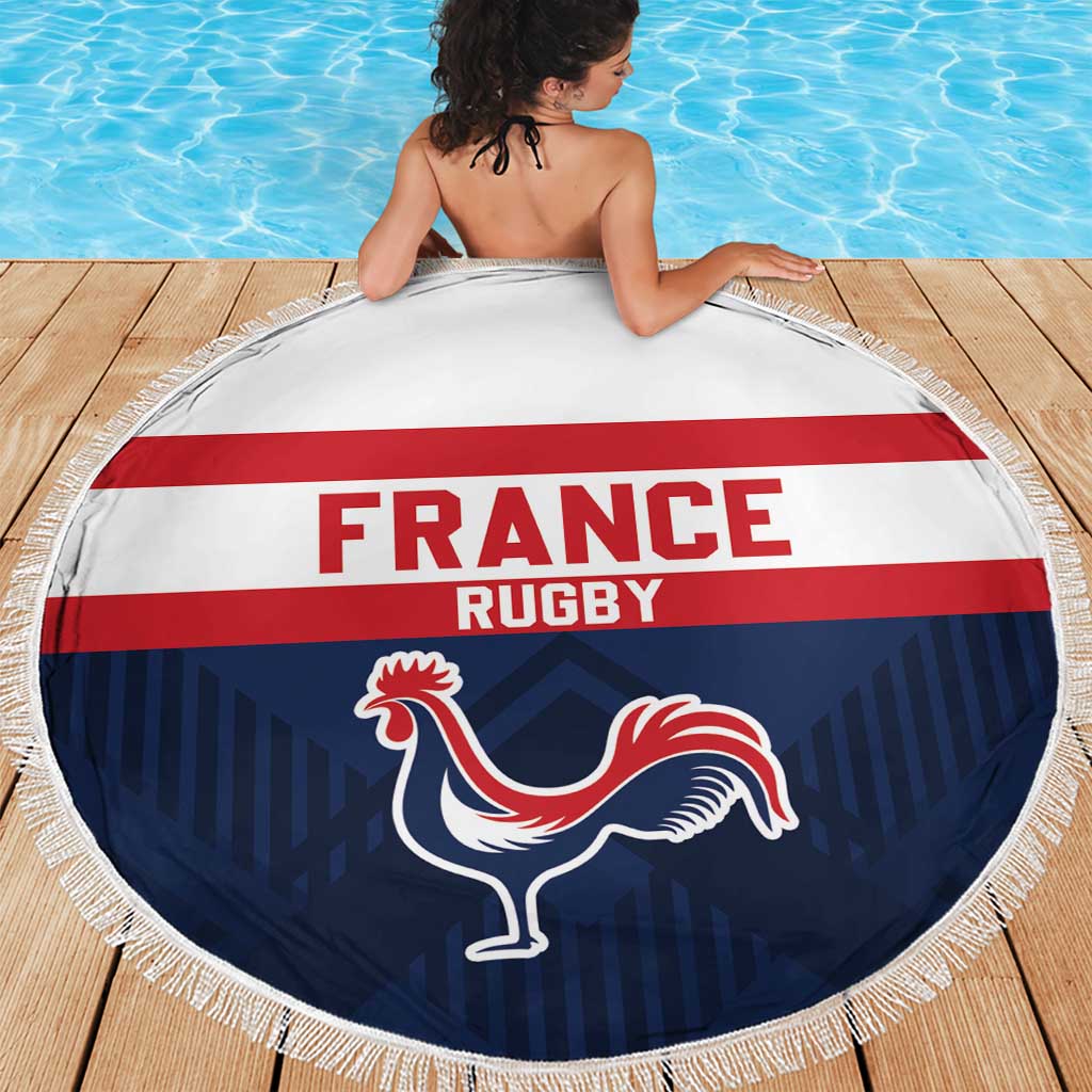 France Rugby Beach Blanket Go Les Bleus Simple Style - Wonder Print Shop