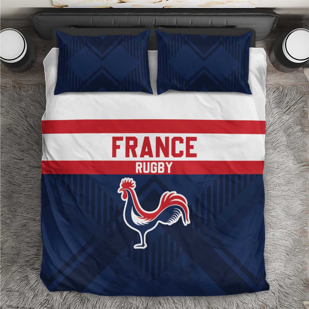 France Rugby Bedding Set Go Les Bleus Simple Style - Wonder Print Shop