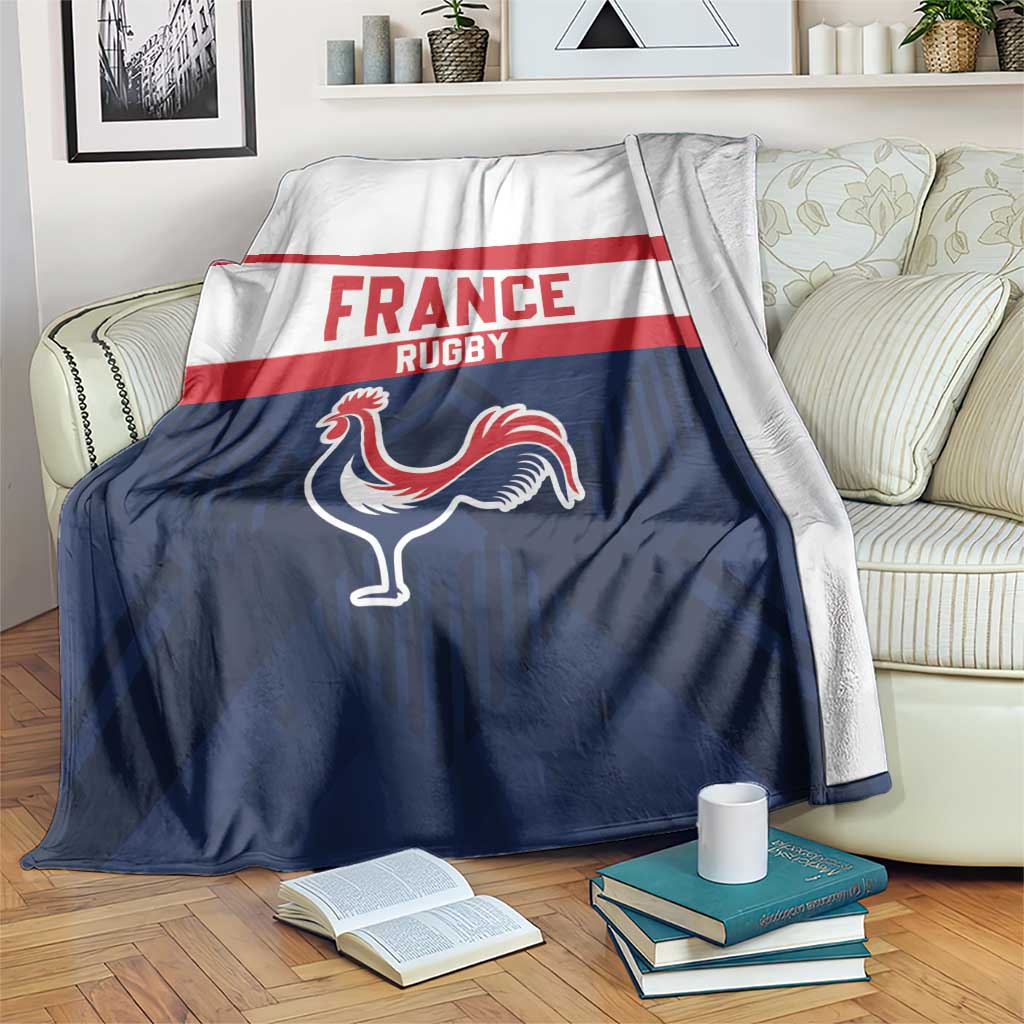 France Rugby Blanket Go Les Bleus Simple Style - Wonder Print Shop