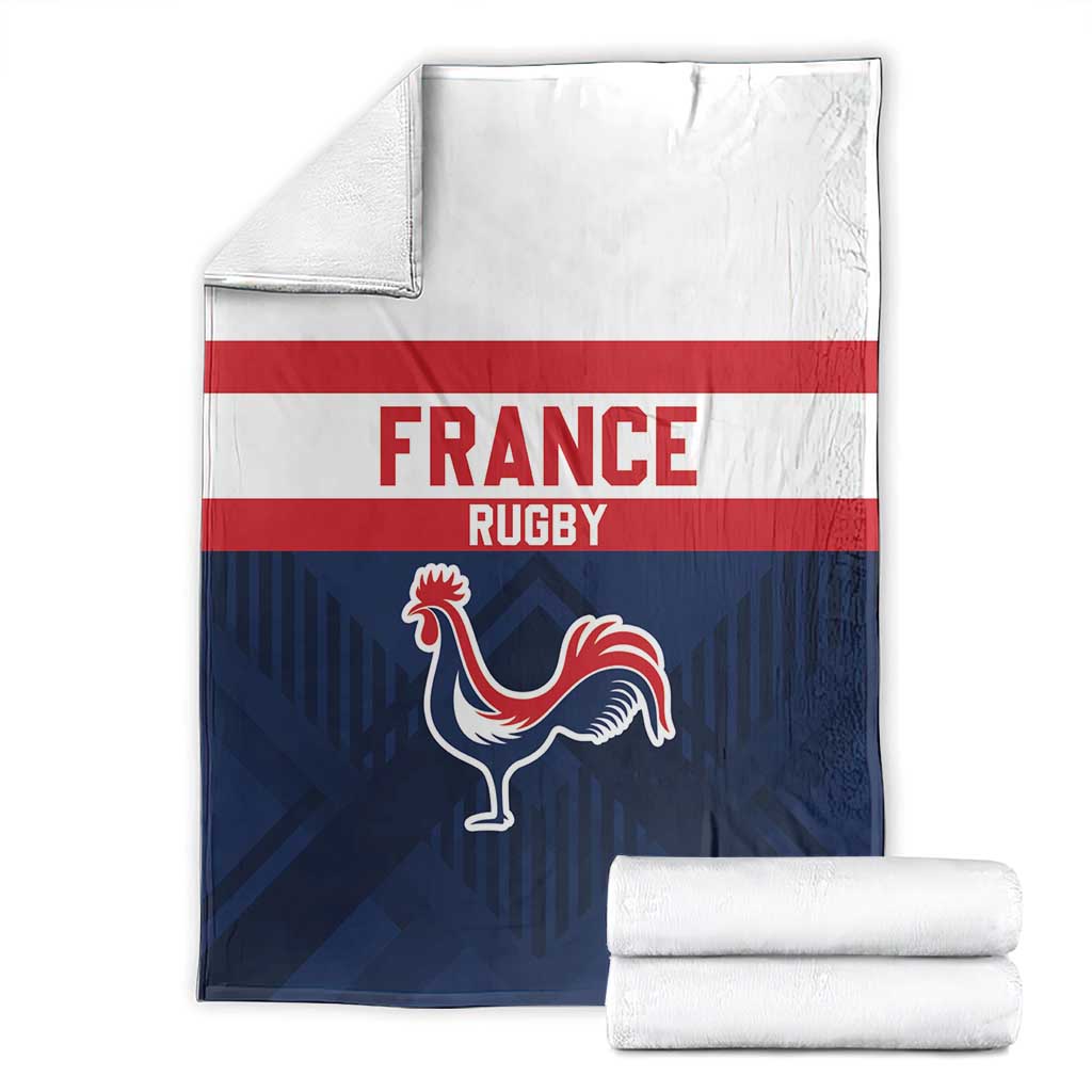 France Rugby Blanket Go Les Bleus Simple Style - Wonder Print Shop