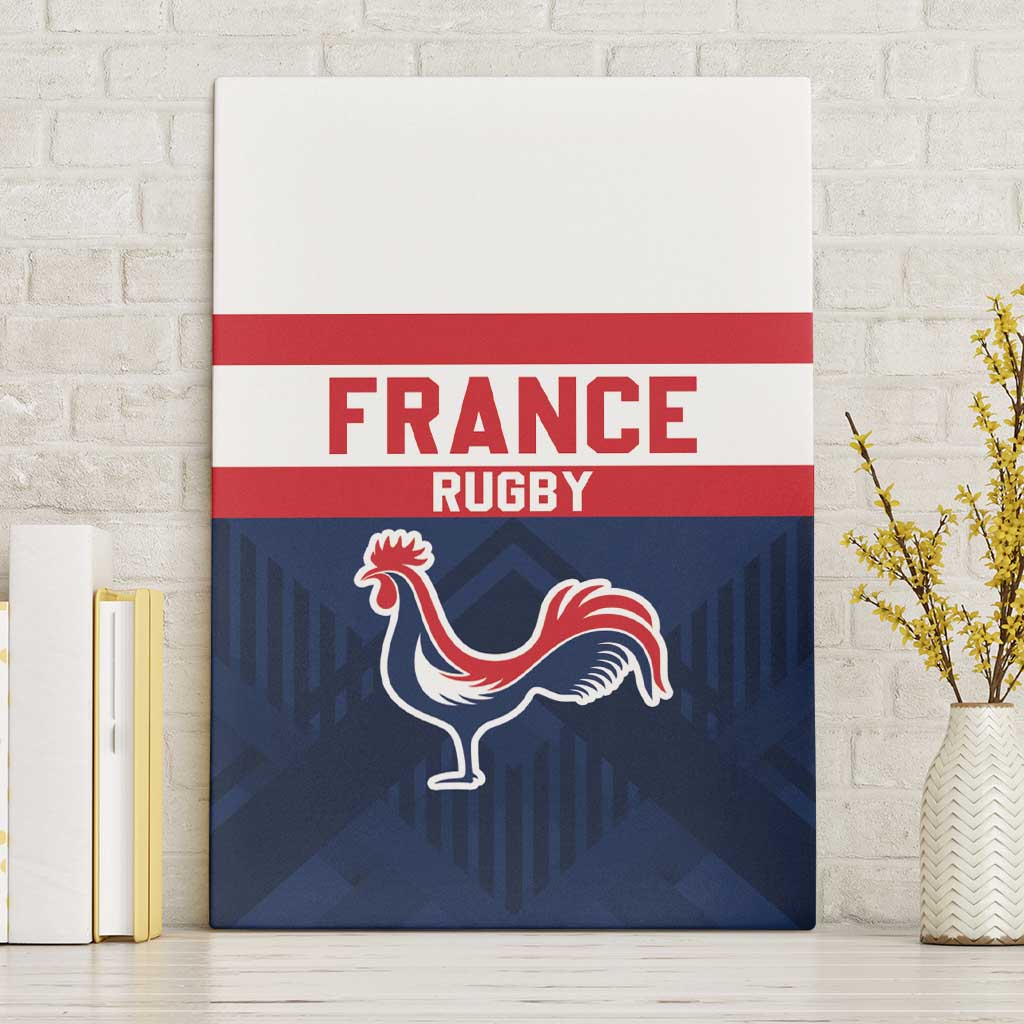 France Rugby Canvas Wall Art Go Les Bleus Simple Style - Wonder Print Shop