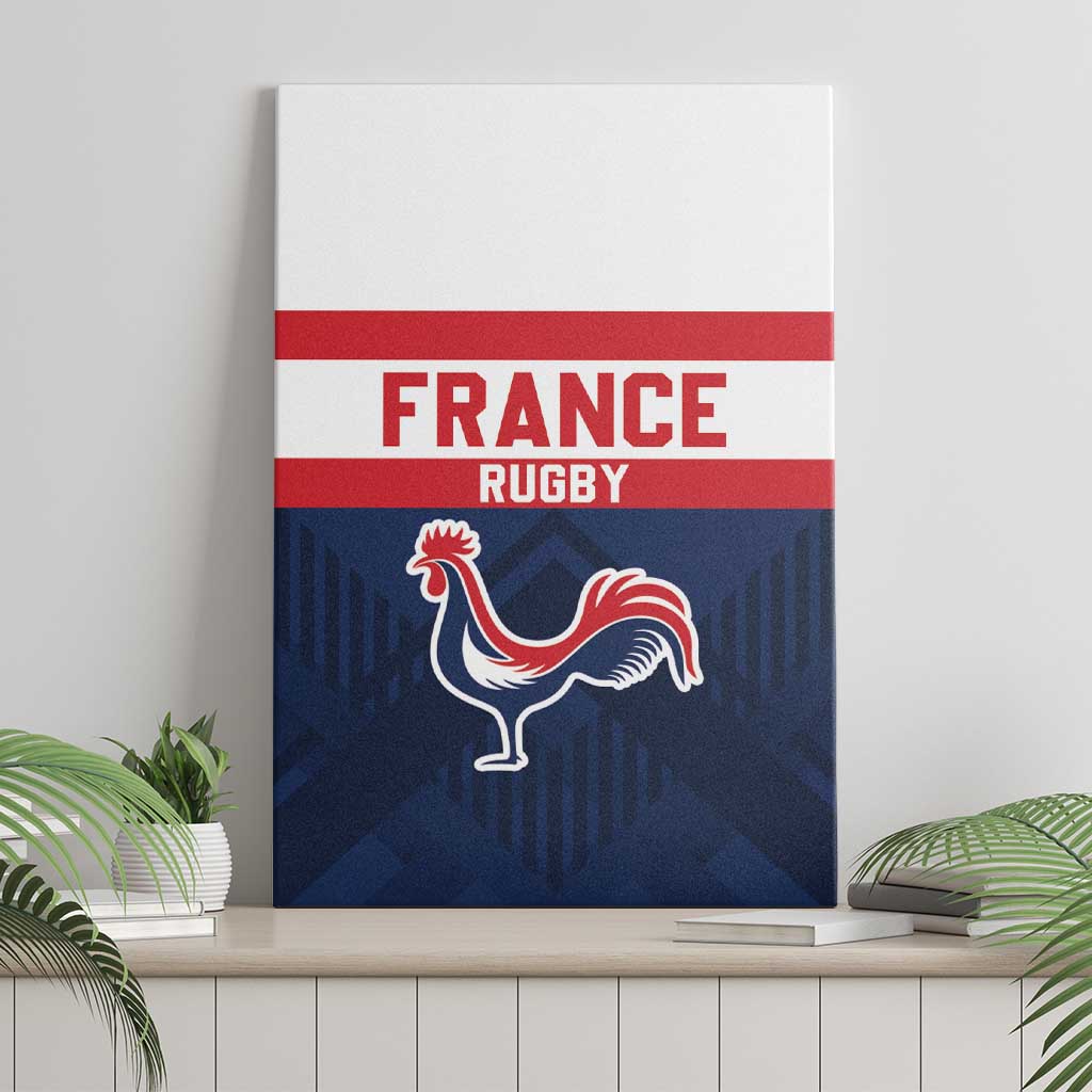 France Rugby Canvas Wall Art Go Les Bleus Simple Style - Wonder Print Shop