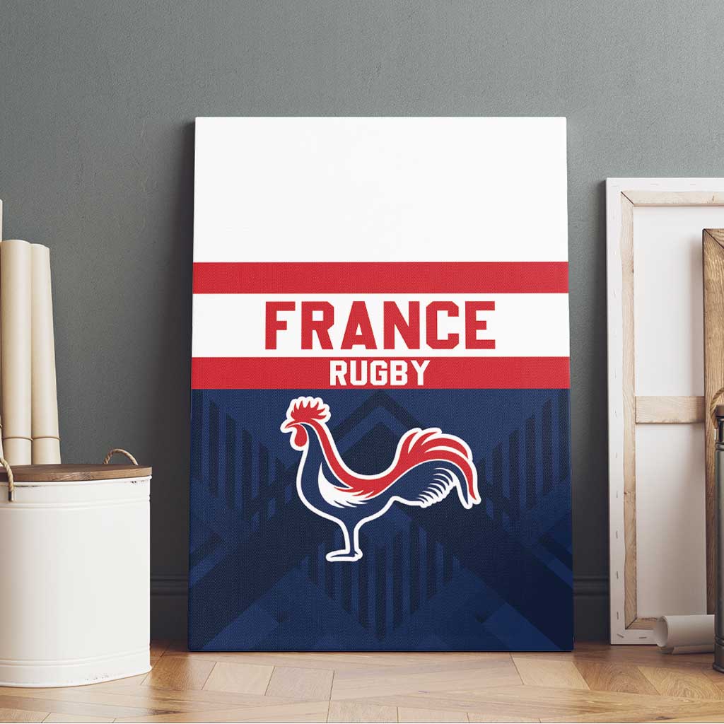 France Rugby Canvas Wall Art Go Les Bleus Simple Style - Wonder Print Shop