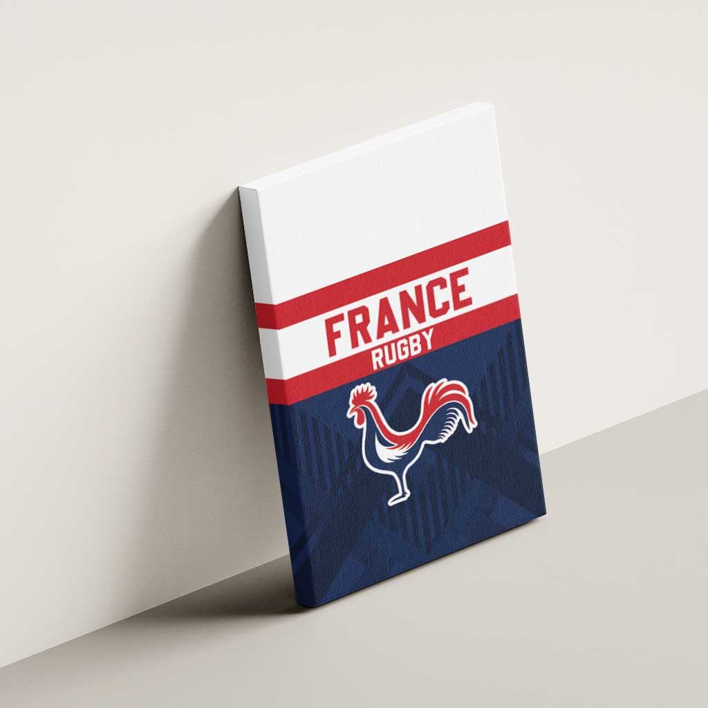 France Rugby Canvas Wall Art Go Les Bleus Simple Style - Wonder Print Shop