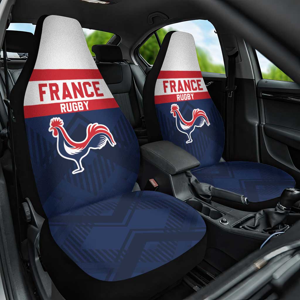 France Rugby Car Seat Cover Go Les Bleus Simple Style - Wonder Print Shop