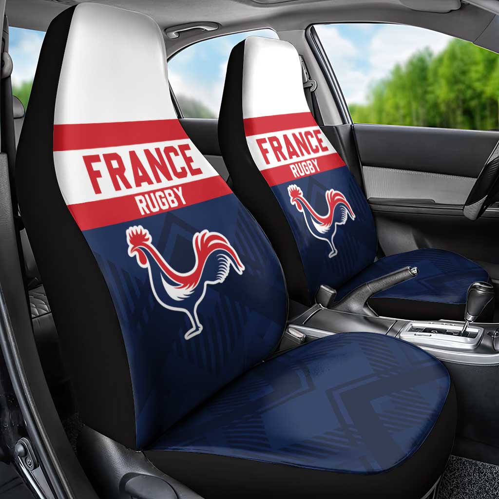 France Rugby Car Seat Cover Go Les Bleus Simple Style - Wonder Print Shop