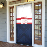 France Rugby Custom Door Cover Go Les Bleus Simple Style - Wonder Print Shop