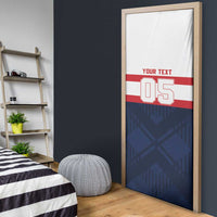 France Rugby Custom Door Cover Go Les Bleus Simple Style - Wonder Print Shop