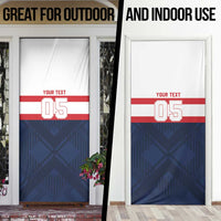 France Rugby Custom Door Cover Go Les Bleus Simple Style - Wonder Print Shop