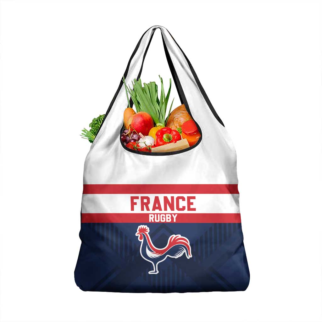 France Rugby Grocery Bag Go Les Bleus Simple Style - Wonder Print Shop