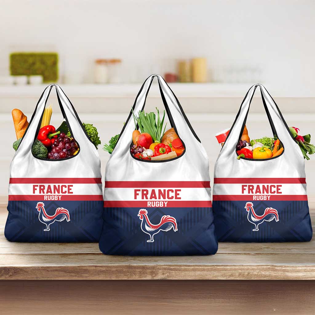 France Rugby Grocery Bag Go Les Bleus Simple Style - Wonder Print Shop