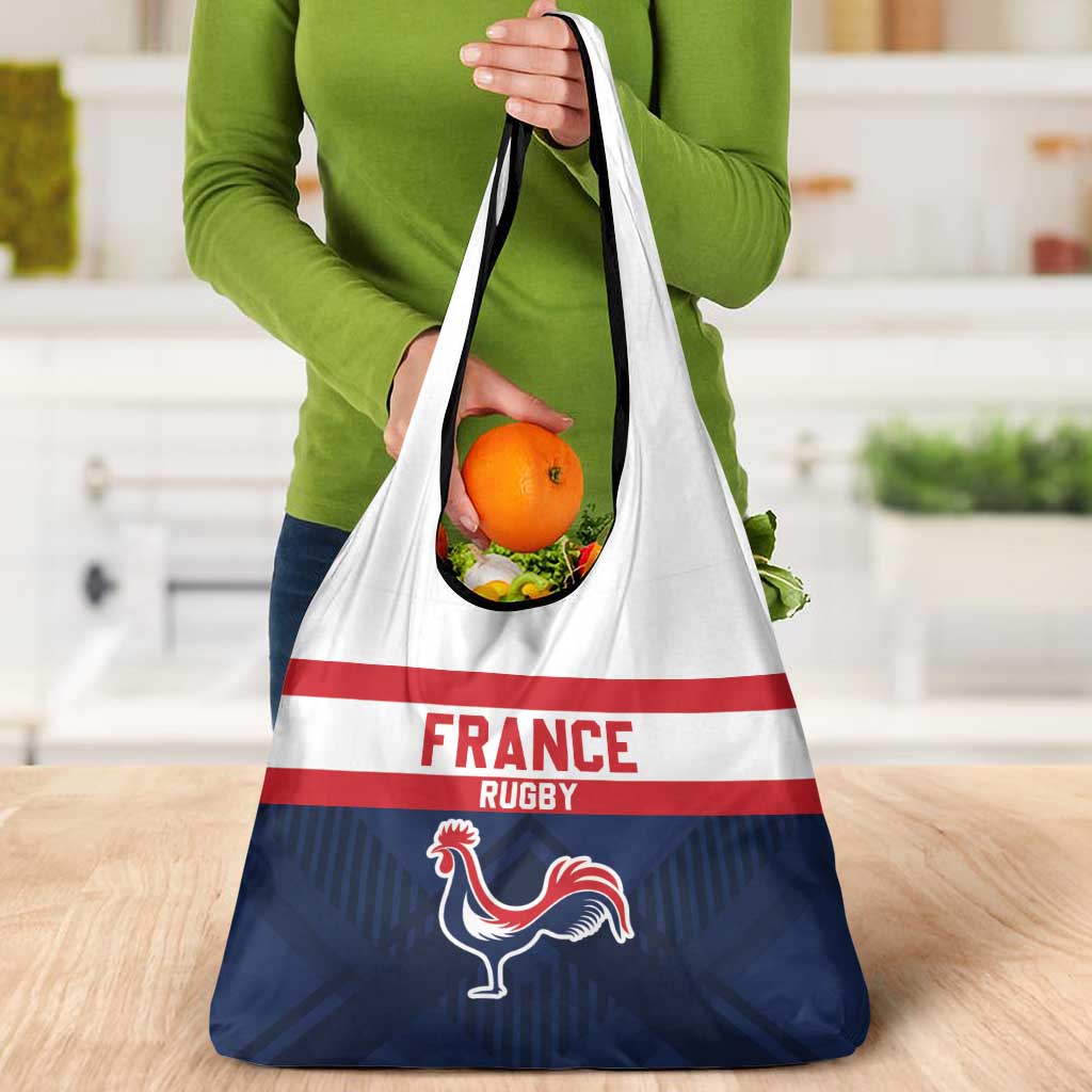 France Rugby Grocery Bag Go Les Bleus Simple Style - Wonder Print Shop