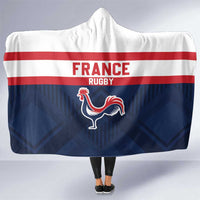 France Rugby Hooded Blanket Go Les Bleus Simple Style - Wonder Print Shop