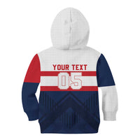 France Rugby Custom Kid Hoodie Go Les Bleus Simple Style - Wonder Print Shop