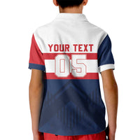 France Rugby Custom Kid Polo Shirt Go Les Bleus Simple Style - Wonder Print Shop