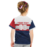 France Rugby Custom Kid T Shirt Go Les Bleus Simple Style - Wonder Print Shop