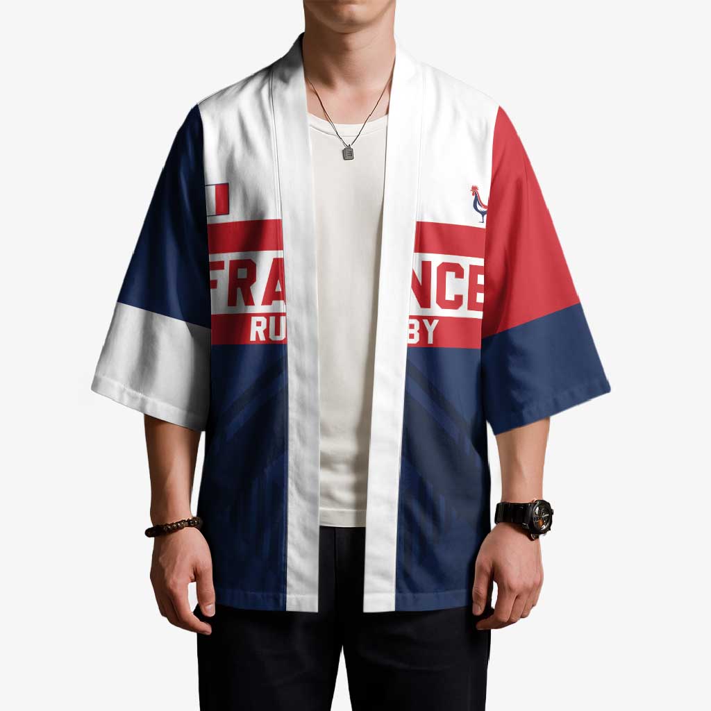 France Rugby Custom Kimono Go Les Bleus Simple Style - Wonder Print Shop