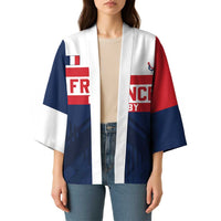France Rugby Custom Kimono Go Les Bleus Simple Style - Wonder Print Shop