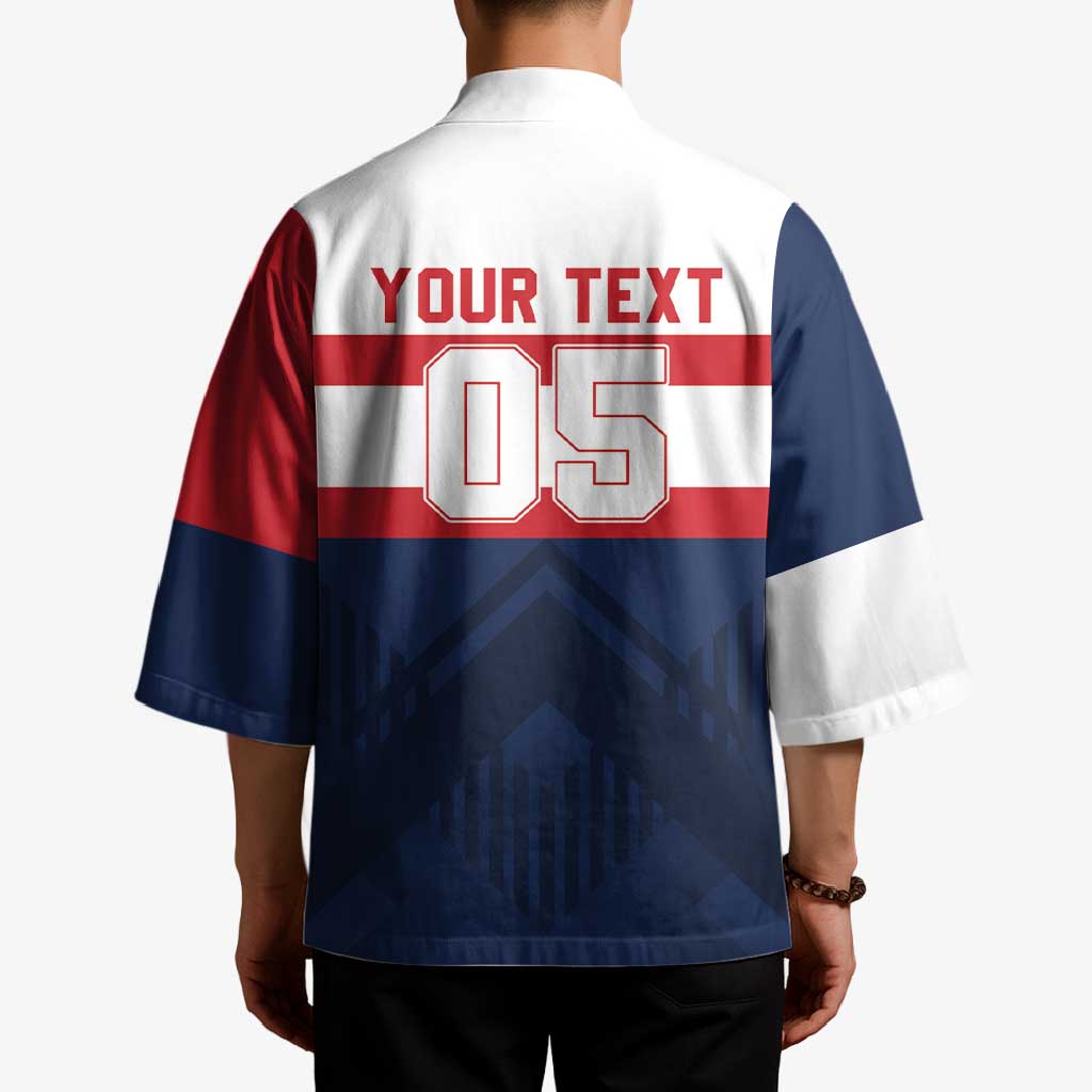 France Rugby Custom Kimono Go Les Bleus Simple Style - Wonder Print Shop