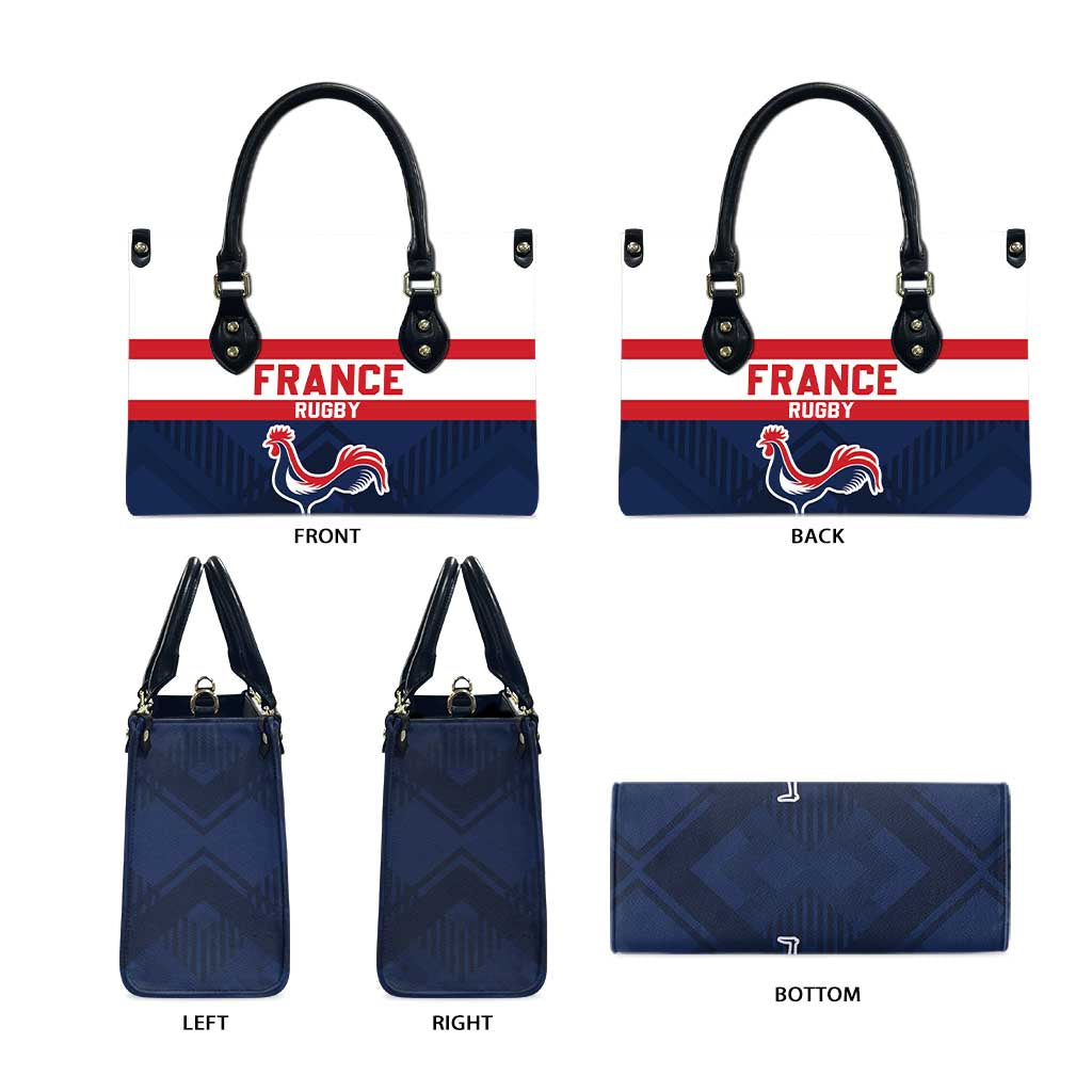 France Rugby Leather Bag Go Les Bleus Simple Style - Wonder Print Shop